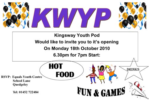 Kingsway Youth Pod Opening