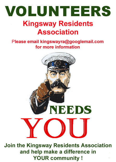 Kingsway Residents' Association Needs You