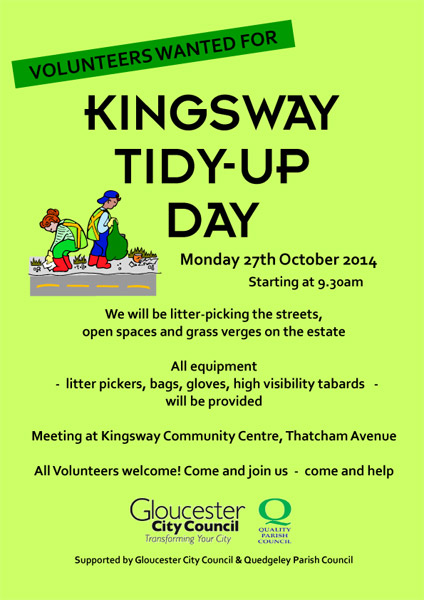 Kingsway Litter Pick 2014